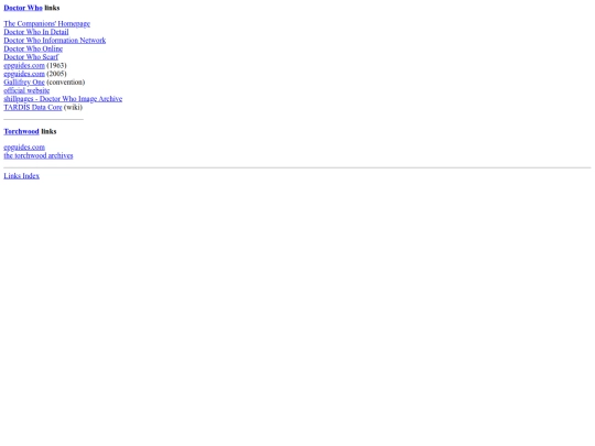 links/who screenshot