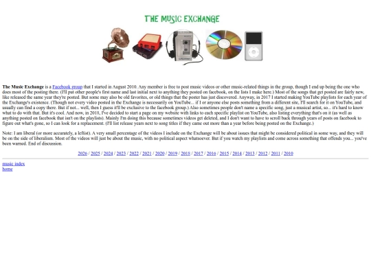 music/exchange screenshot