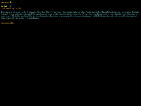 short/science/bartalk screenshot