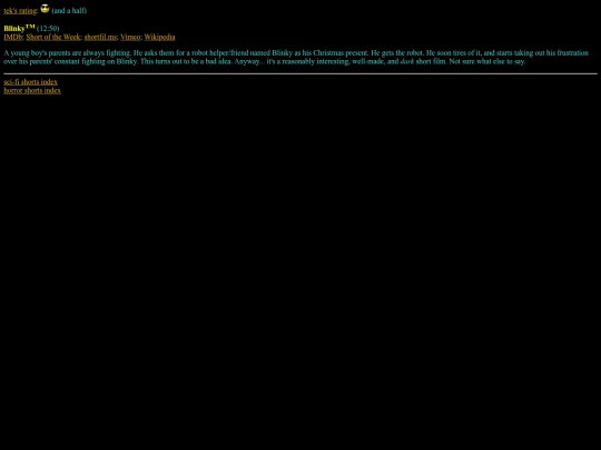short/science/blinky screenshot