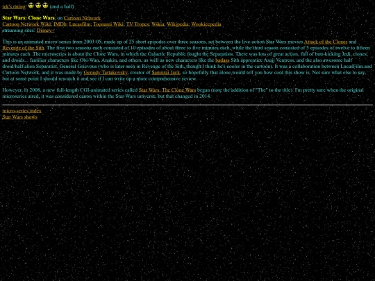tv/micro/clonewars screenshot