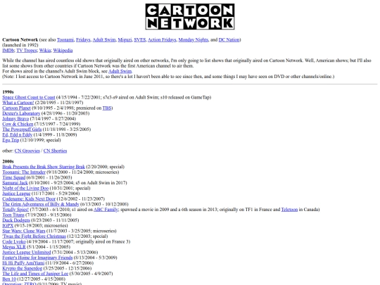 tv/networks/cartoon screenshot