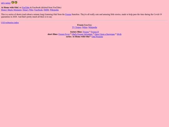 web/cgi/olaf screenshot