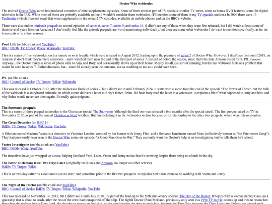 web/isodes/drwho screenshot