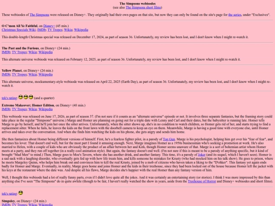 web/isodes/simpsons screenshot