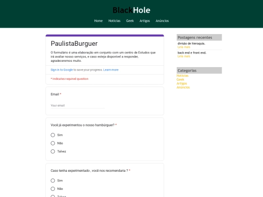 anúncios screenshot