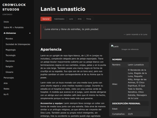 PERSONAJES/LANIN screenshot