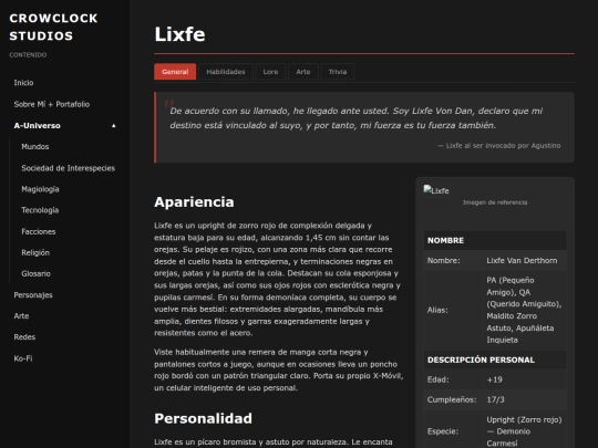 PERSONAJES/LIXFEV1 screenshot