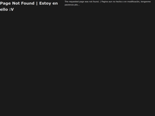 not_found screenshot