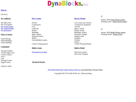 dynablocks screenshot