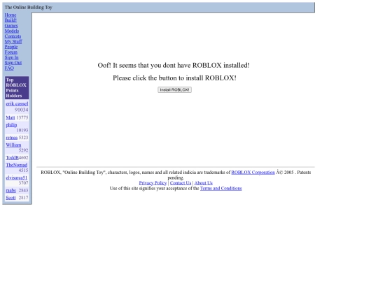 install screenshot