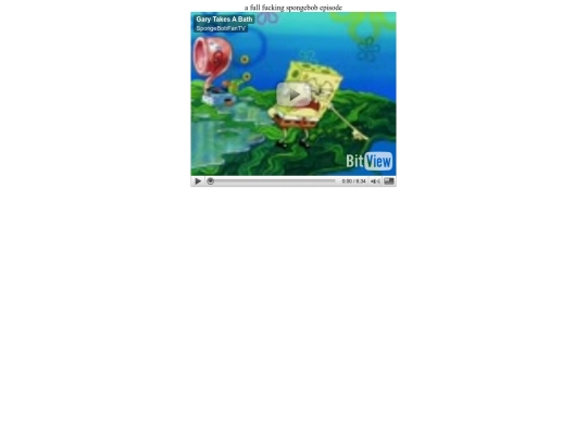 spongebob screenshot