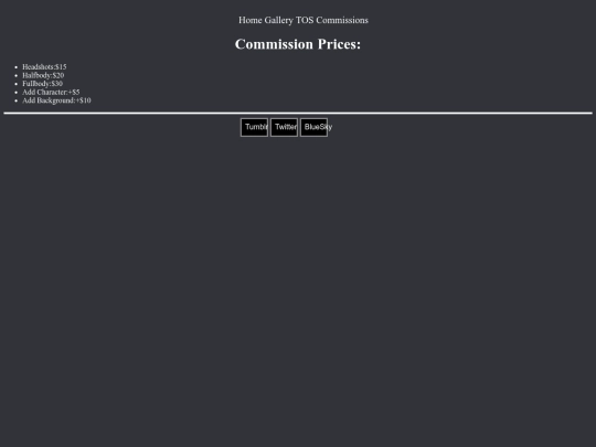 commissions screenshot