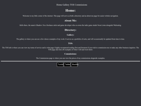 homepage screenshot
