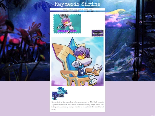 personalpage screenshot