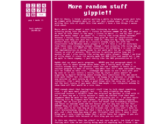 blogz/newest screenshot