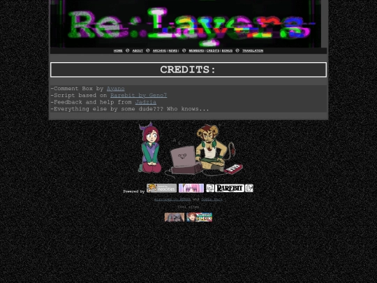 credits screenshot