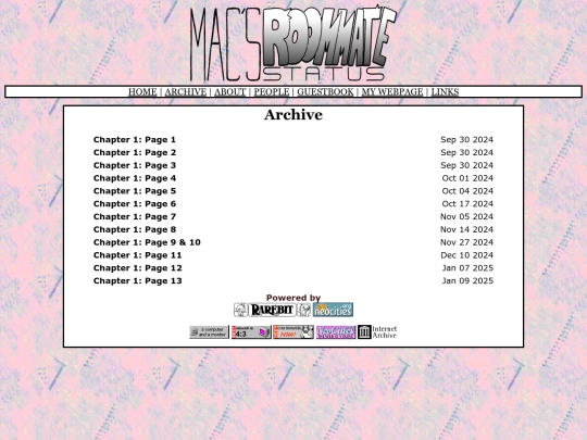 archive screenshot