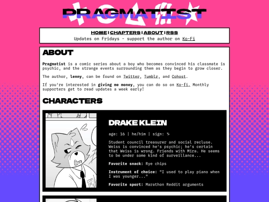 pragmatist/about screenshot