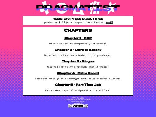 pragmatist/archive screenshot