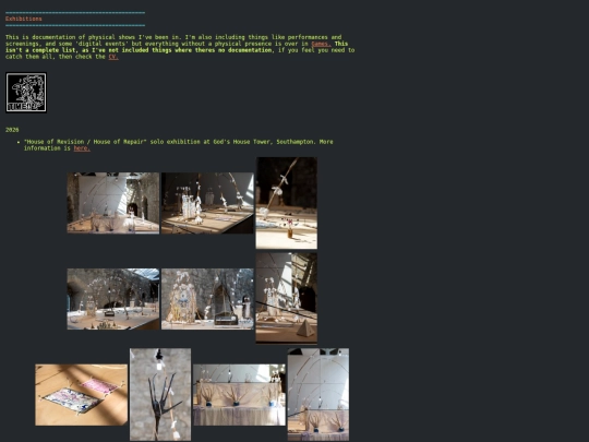 JunkInTheTrunk/exhibitions screenshot