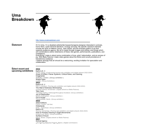 cv.html screenshot