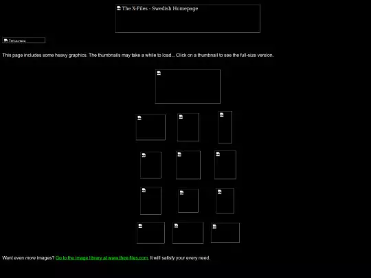 drawing/The X-Files_ Swedish Homepage - Images screenshot