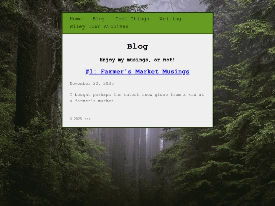 blog screenshot