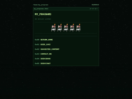 my_programs screenshot