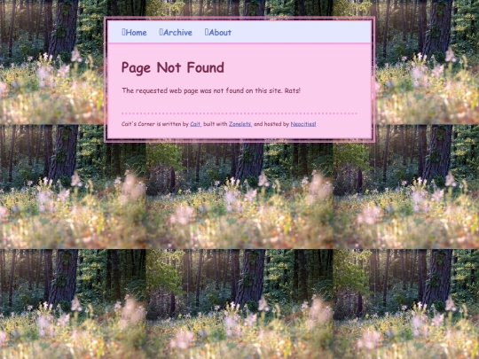 not_found screenshot