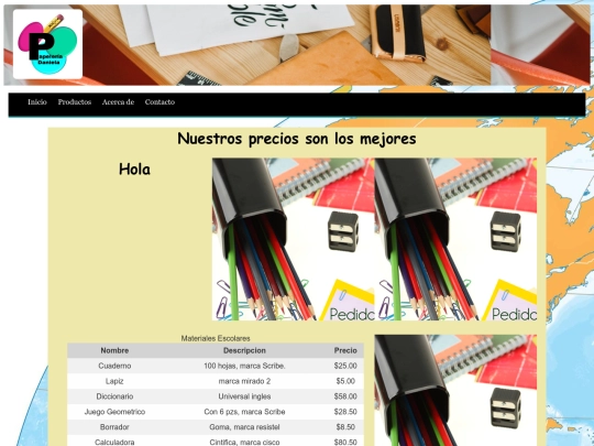 Papeleria/Table/ultima screenshot