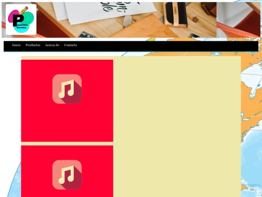 Papeleria/music&video/index_music screenshot