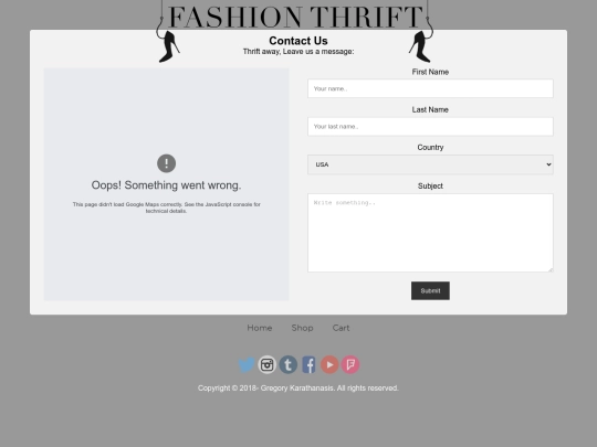 html/contact screenshot