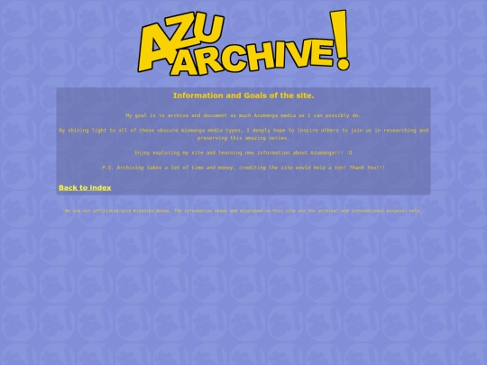 info screenshot