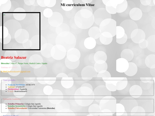 curriculum screenshot