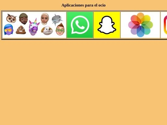 proyecto/Ocio screenshot
