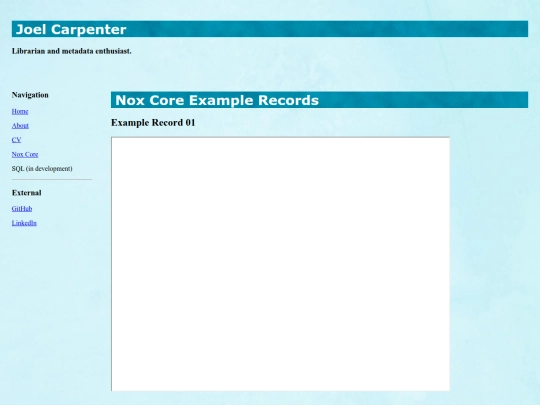 noxcore-example-record-01 screenshot