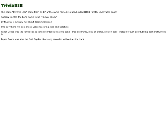 trivia screenshot
