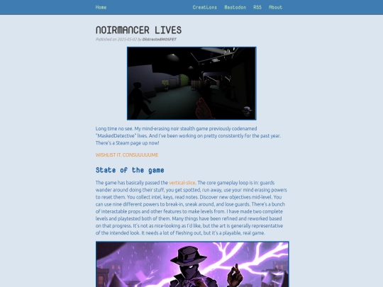 blog/noirmancer-lives screenshot