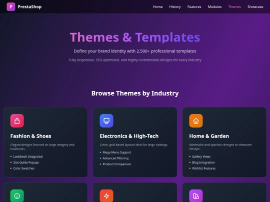 prestashop-themes screenshot