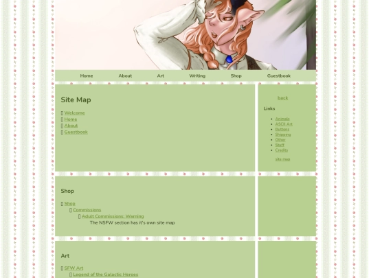 sitemap screenshot