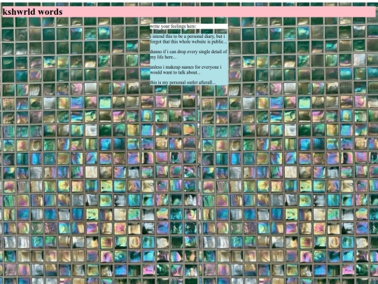 blog screenshot