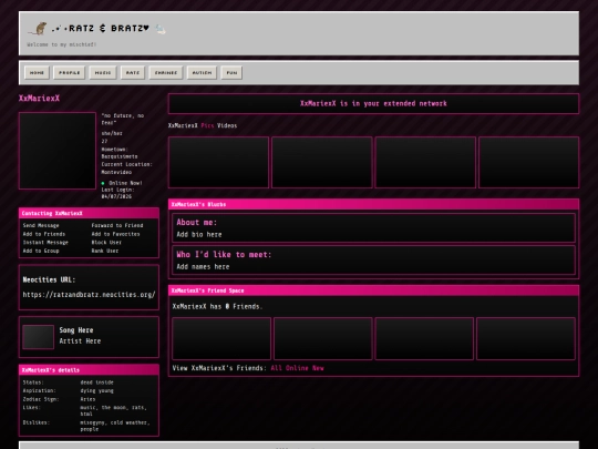 profile screenshot