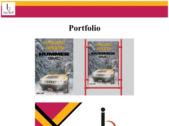 Portfolio screenshot