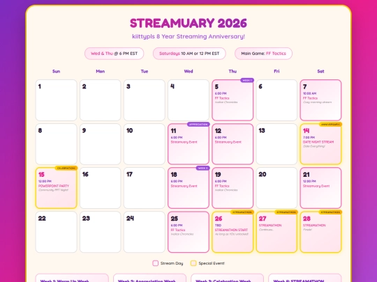 calendar screenshot