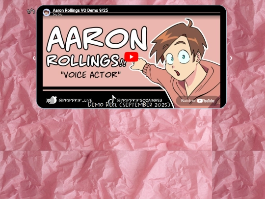 pages/demoreels screenshot