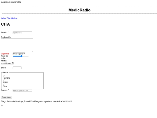 Cita/citamedica screenshot