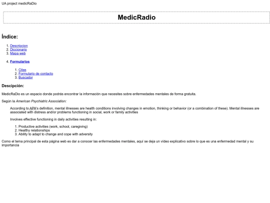 medicradio screenshot