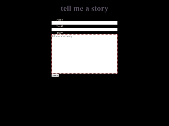 test screenshot