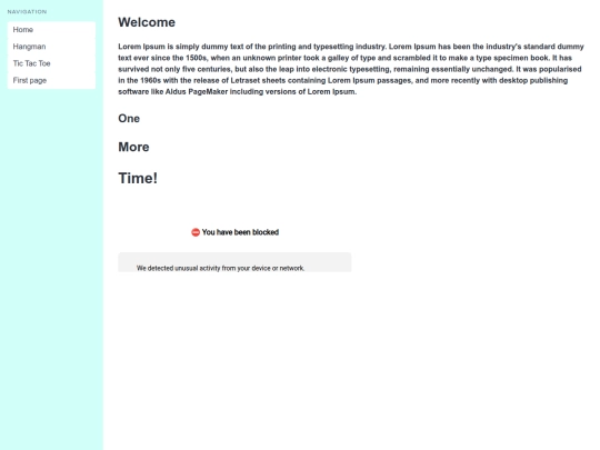 pages/home screenshot